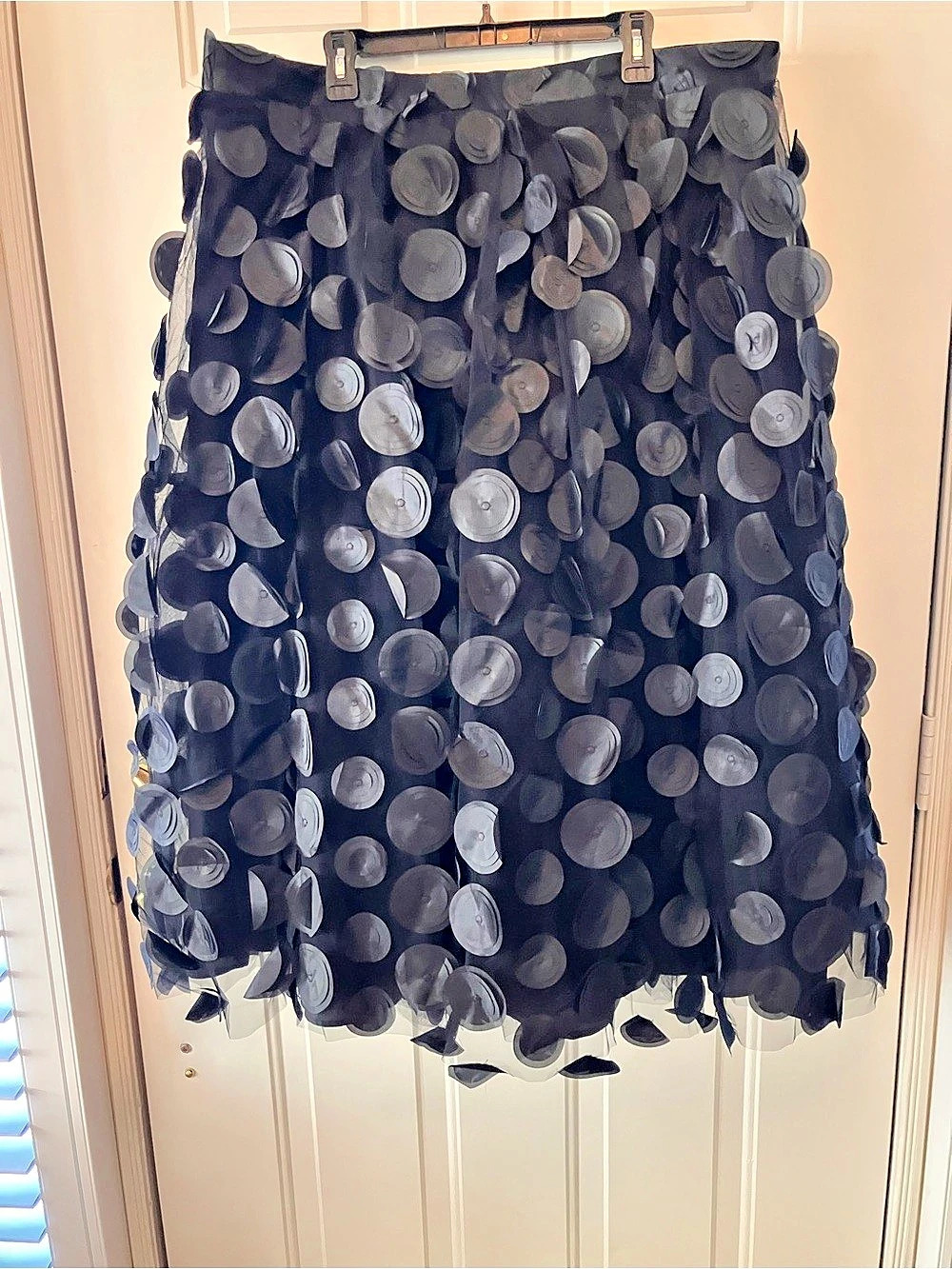 Eloquii Black Tulle Maxi Skirt Size 20W NWT